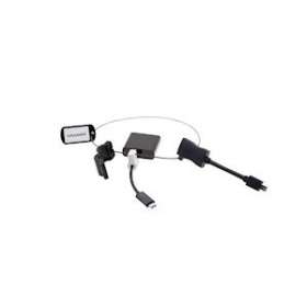 Adaptateur HDMI femelle vers mini DisplayPort mâle et USB-C|Kramer Electronics France-KRA99-9191033
