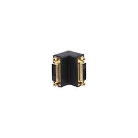 Adaptateur DVI femelle vers DVI femelle coudé|Kramer Electronics France-KRA99-9595011