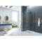 PAROI PREFACE P.PIV 80 OT + P.FIXE 80 / 90DEG REV VT P. ARGT SATIN