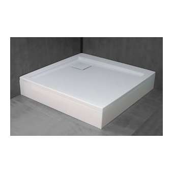 TABLIER SPACE LINE CARRE 90 BLANC EN L|Leda-LD1L22SL3C0090T