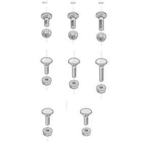 Boîte 100 boulons TRCC 6X12 IN304L|Legrand Cable Management-CAF801008