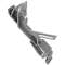 Agrafe couvercle KALEIS galbé CF54 plastique|Legrand Cable Management-CAF347810