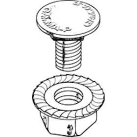 P31-boulon BTRCC 6X12 IN316L|Legrand Cable Management-CAF346895