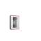 Coffret électrique -AX- polyester-1P vitrée- H600 L400 P200 -IP66-plaque montage|Rittal-RIT1449.000