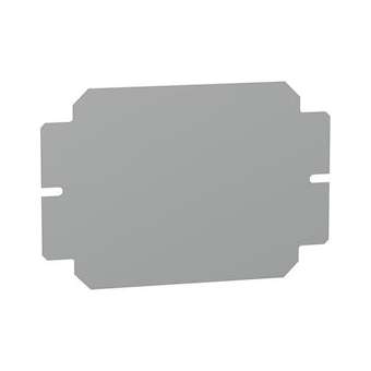 Spacial SBM - châssis plein - acier galvanisé - pour boîte H150xL200mm|Schneider Electric-SCHNSYMM12SB