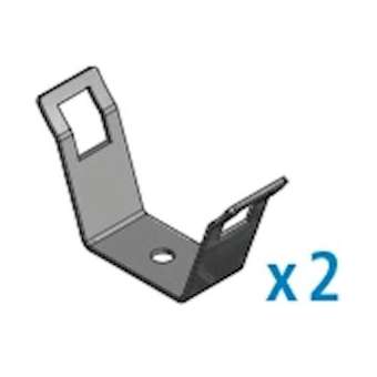 Support Tubular x2 avec trou|Lucibel-LCLSTUB003