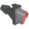 Prisinter mobile Hypra IP44/55 63A - 380V~ à 415V~ - 3P+T - caoutchouc|Legrand-LEG053706