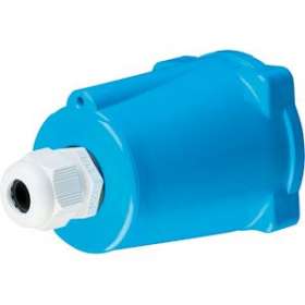 Poignée droite Poly bleu Size.5 +presse étoupe M32 14-25MM|Marechal-MAR515P032P