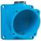 Boitier 20D Métal bleu Size.4 M25|Marechal-MAR594B2M25