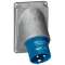 Fiche inclinée Hypra IP44 16A - 200V~ à 250V~ - 2P+T - métal|Legrand-LEG052162