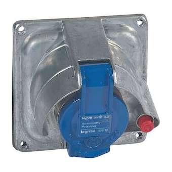 Prisinter fixe Hypra IP44/55 16A - 200V~ à 250V~ - 2P+T - métal|Legrand-LEG052012