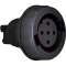 PNC Socle Poly noir IP66/67/69 5C 16A 480V|Marechal-MAR01E4007