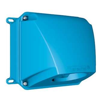 Boitier Poly bleu Size.4 +manchon incliné 70D|Marechal-MAR514C7000