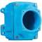 Boitier Métal bleu Size.3 +manchon droit M40|Marechal-MAR593C0M40