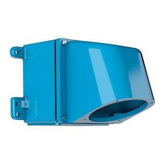 Boitier Métal bleu Size.3 +manchon incliné 70D M20|Marechal-MAR593C7M20