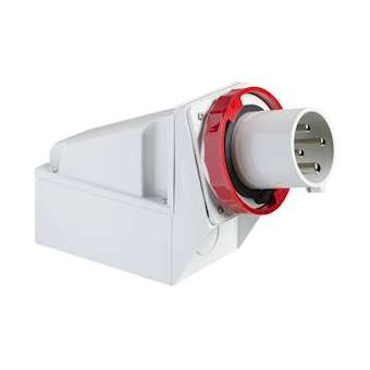 PratiKa - socle de connecteur industriel - 63 A - 3P+T - 380..415V CA - IP67|Schneider Electric-SCH81582