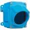 Boitier Métal bleu Size.2 +manchon incliné 30D M25|Marechal-MAR512C3M25