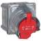 Prisinter fixe Hypra IP44/55 63A - 380V~ à 415V~ - 3P+T - métal|Legrand-LEG053800