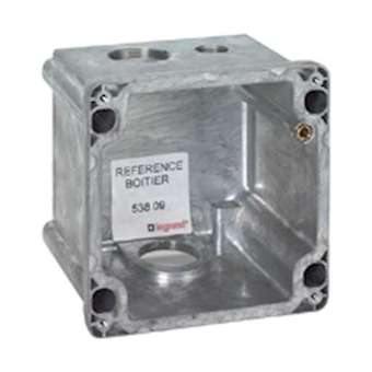 Boîtier réversible simple Hypra IP44/55 pour Prisinter 63A - métal|Legrand-LEG053809