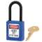 Cadenas Zenex Bleu - Clé identique retenue - Anse nylon - Diamètre 6 mm|Master lock europe-SKP406KABLU