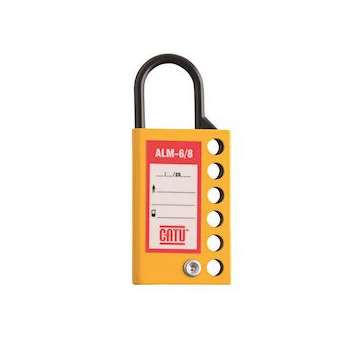 moraillon acier 6 trous diam. 8mm|Catu-CATALM-6-8