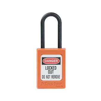 Cadenas Zenex Orange - Anse nylon - Clé variée - Sans Retenue clé - Dia 4,76mm|Master lock europe-SKPS32ORJ