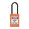 Cadenas Zenex Orange - Anse nylon - Clé variée - Sans Retenue clé - Dia 4,76mm|Master lock europe-SKPS32ORJ