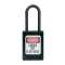 Cadenas Zenex Noir - Anse nylon - Clé variée - Sans Retenue de clé - Dia 4,76mm