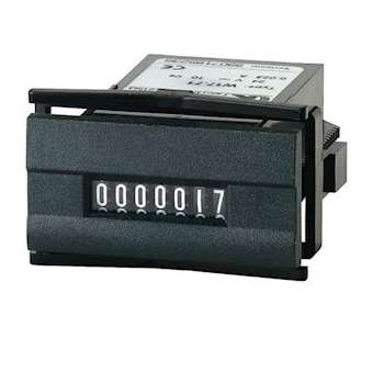 W17.50 230VCA: compteur d'impulsions sans remise à zéro, format 48x24mm|Mci coupatan-LCI031181