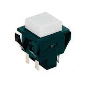 1110 P B5 N/ST: bouton-poussoir ON-OFF bipolaire pour découpe 27,2x22,2mm|Mci coupatan-LCI090536