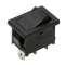 RL31-11(ON)-G-0-BK/BK-P4 : interrupteur OFF-(ON) unipolaire pour découpe 19x13mm