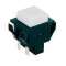 1100 P B5 N/ST : bouton-poussoir ON-OFF unipolaire pour découpe 27,2x22,2mm
