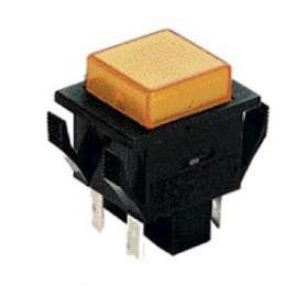 1110 PN B5 250V N/KA: bouton-poussoir ON-OFF bipolaire pour découpe 27,2x22,2mm|Mci coupatan-LCI090540