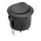 RL35-12-G-0-BK/BK-P4-0 : interrupteur ON-OFF unipolaire pour découpe D20mm