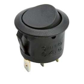 RL35-12-G-0-BK/BK-P4-0: interrupteur ON-OFF unipolaire pour découpe D20mm|Mci coupatan-LCI091284
