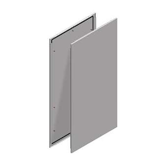 Spacial SF - jeu de 2 panneaux latéraux - fixation par l'intérieur - 1800x600mm|Schneider Electric-SCHNSY2SPI186