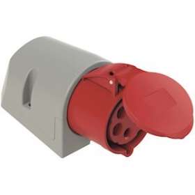Prise saillie 32A 3P+N+T 380/415 V IP44 EASY|Bizline-BIZ701112