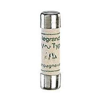 Cartouche industrielle cylindrique typeaM 8,5x32mm sans voyant - 1A|Legrand-LEG012001