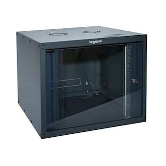 Coffret fixe 19pouces livré monté Linkeo capacité 18U - 892x600x600mm|Legrand-LEG646214