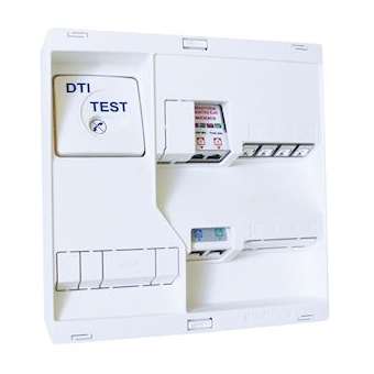 TDC NÉO Grd3TV - 4 RJ45 DTI + Filtre TV 2S|Michaud-MIHLB317