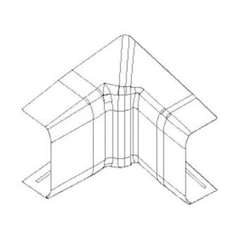 Angle Intérieur variable Blanc Paloma|Hager-HAGATA122049010