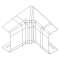 Angle Intérieur variable Blanc Paloma|Hager-HAGATA122049010