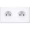 Façade HITERA BLANC SOFT DOUBLE HORIZONTALE PC PC|Modelec-MD8260-481
