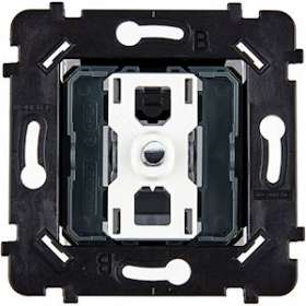 Mécanisme VA ET VIENT OU POUSSOIR ACIER SUPPORT BLANC POUR COLLECTION HITERA|Modelec-MD8087-010BACB