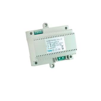 Alimentation 13 V / 4 A pour ventouses et gâches - 4 modules rail DIN|Tonna-TOQ648124