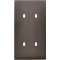 Façade CONFIDENCE LAITON CANON DE FUSIL DOUBLE VERTICALE 4 BASCULEURS|Modelec-MD8154-414M