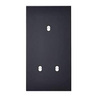 Façade CONFIDENCE LAITON NOIR DOUBLE VERTICALE 3 BASCULEURS ELOIGNES|Modelec-MD8155-408M