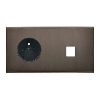Façade CONFIDENCE LAITON CANON DE FUSIL DOUBLE HORIZONTALE PC M1|Modelec-MD8263-414M