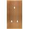 Façade CONFIDENCE LAITON VIEUX BRONZE DOUBLE VERTICALE 3 BASCULEURS ELOIGNES|Modelec-MD8155-417M