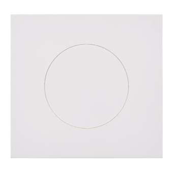 Façade DESIR BLANC SOFT TOUCH SIMPLE 1 MEDIA|Modelec-MD8192-810